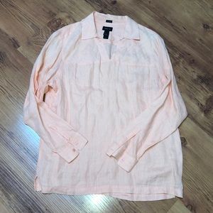 CLAIBORNE LINEN TOP
